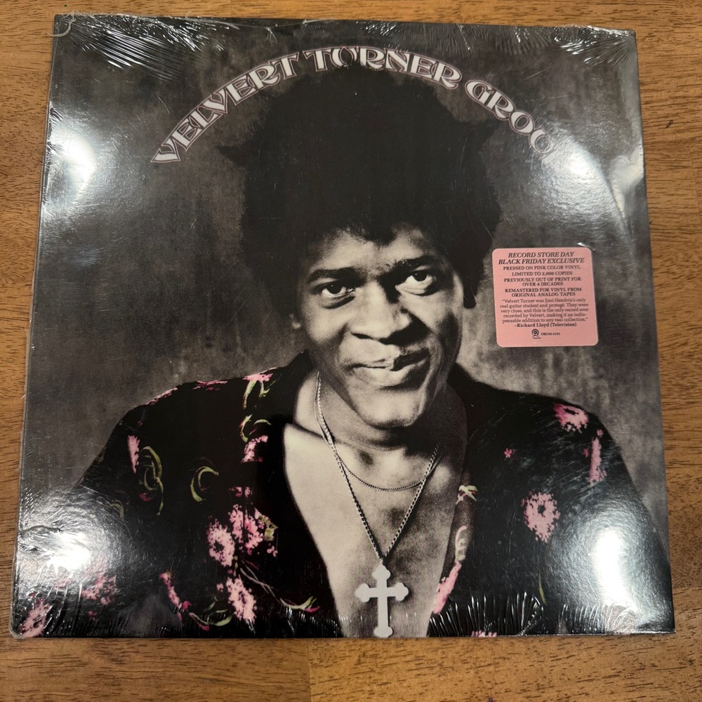Velvert Turner Group Vinyl Record New Sealed Hendrix
